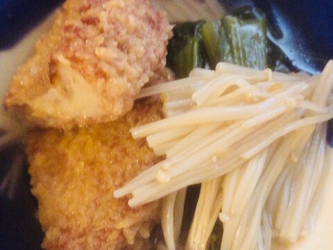 野菜フライ えのき 小松菜の煮物 レシピ 作り方 By Noa 1021 元yuri Yuri 楽天レシピ